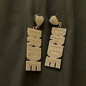 Bride earrings